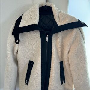 NWOT Sam Edelman Reversible Shearling Coat